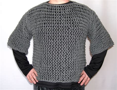 chainmail fake cloth|faux chainmail shirt.